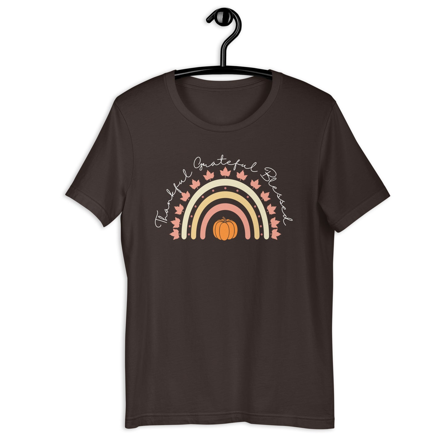 Thankful Grateful Blessed Bella + Canvas Unisex Adult T-Shirt - Various Colors